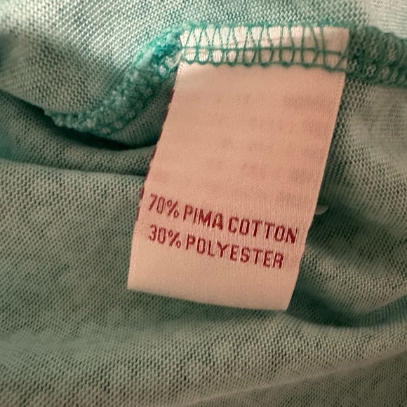 Magnolia Lane Collection Green Teal Sleeveless Masters Golf Polo Shirt - Picture 9 of 11